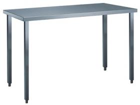 Table de travail centrale Firsteel - acier inox AISI 304 - 1400mm - 132620_0