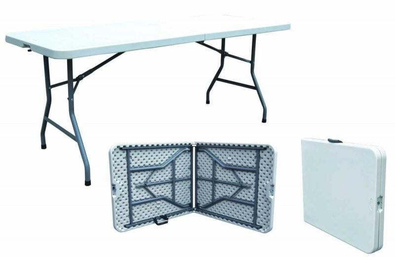 Table valise pliante PE éco+ blanc 1830x760 mm - TBLPL2HDBC-ST03/VL_0