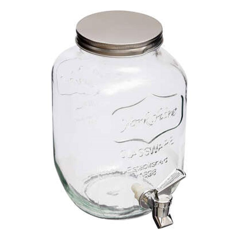 WellHome - Distributeur de boissons 4 L - transparent inox WH14138_0
