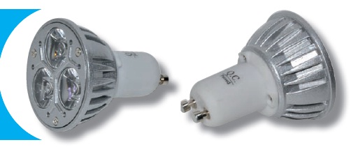 Ampoule à LED GU10 3x1W blanc froid - Économique, Normes strictes et Garantie 10 ans_0