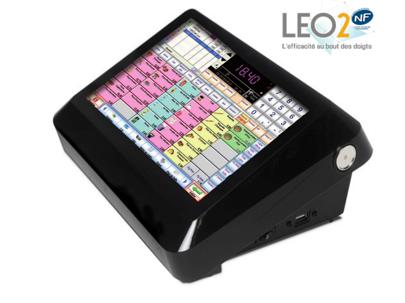 Caisses enregistreuses tactiles LEO2 Starter + Le SMART - mobilité, statistiques, contrôle à distance_0