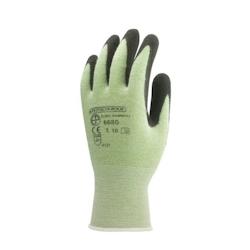Coverguard - Gants manutention enduit en fibres de bambou vert NFT EUROLITE BAMBOU (Pack de 10) Vert Taille 8 - vert 3435241066787_0