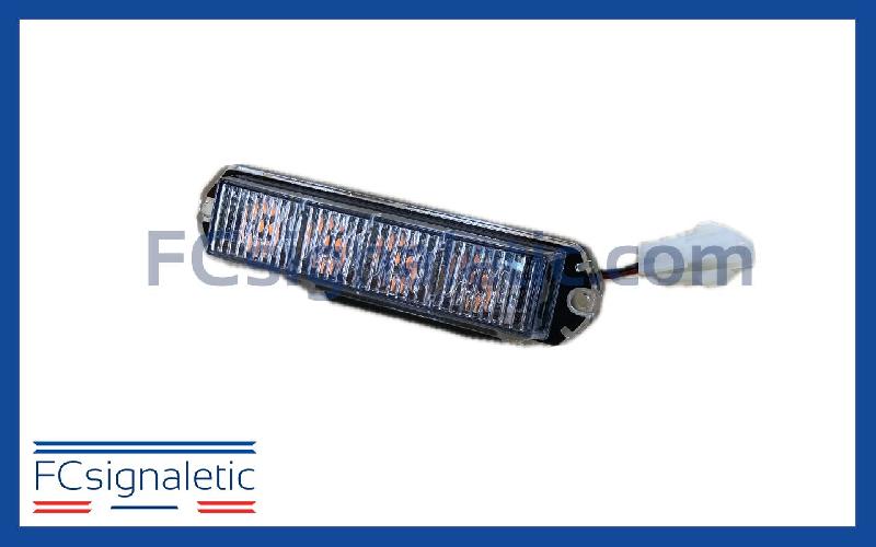 Feu orange 4 leds pour rampe vega mi 12v standby mercura 29534-00_0
