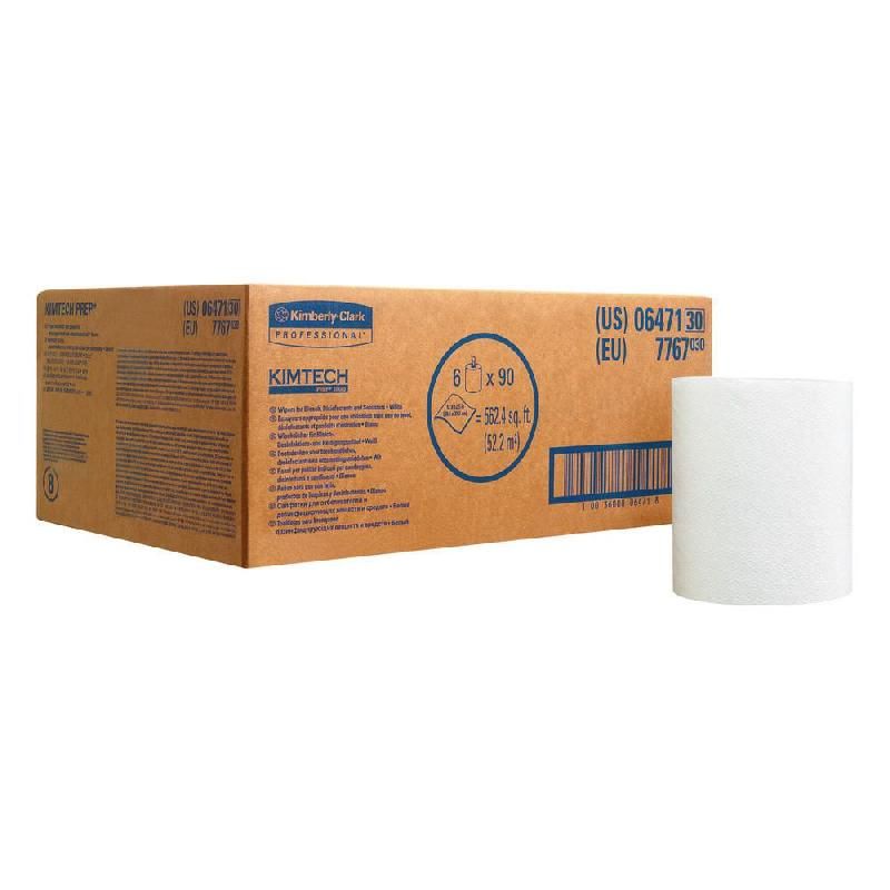 KIMBERLY-CLARK PROFESSIONAL BOBINE D'ESSUYAGE KIMTECH - 90 FEUILLES - CARTON DE 6