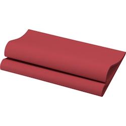 METRO PROFESSIONAL Serviettes Airlaid, 40 x 40 cm, 1/4 de pli, 4 plis, rouge foncé, 60 pièces - rouge textile 1947_0