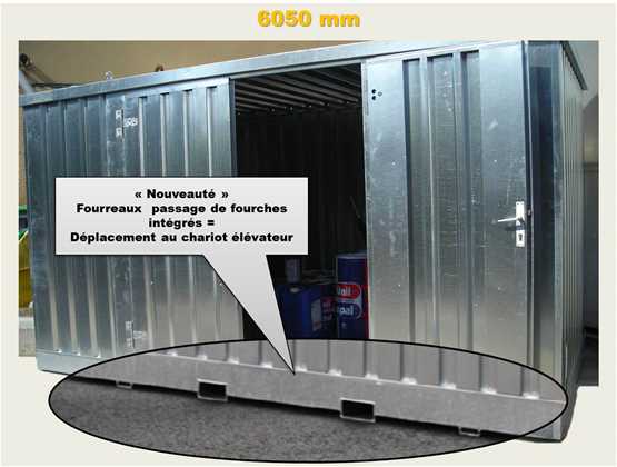 Module de stockage extérieur / 6 ML - MSRA6G-PP-BG ou MSRA6G-PF-BG_0