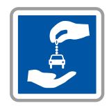 Panneau de signalisation indication - Station d'autopartage - Type C9 - Gamme supérieure_0