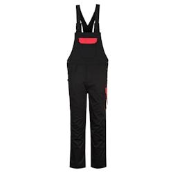 Portwest - Cotte à bretelles PW2 Noir / Rouge Taille L - L noir 5036108368037_0