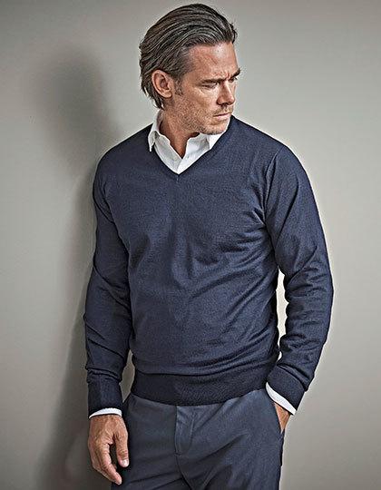 Pull col V pour homme - Tee Jays - N° de série: 6001_0
