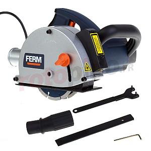 Rainureuse industrielle FERM WSM1009 - disque 125 mm - 1700W - profondeur de coupe 28 mm_0