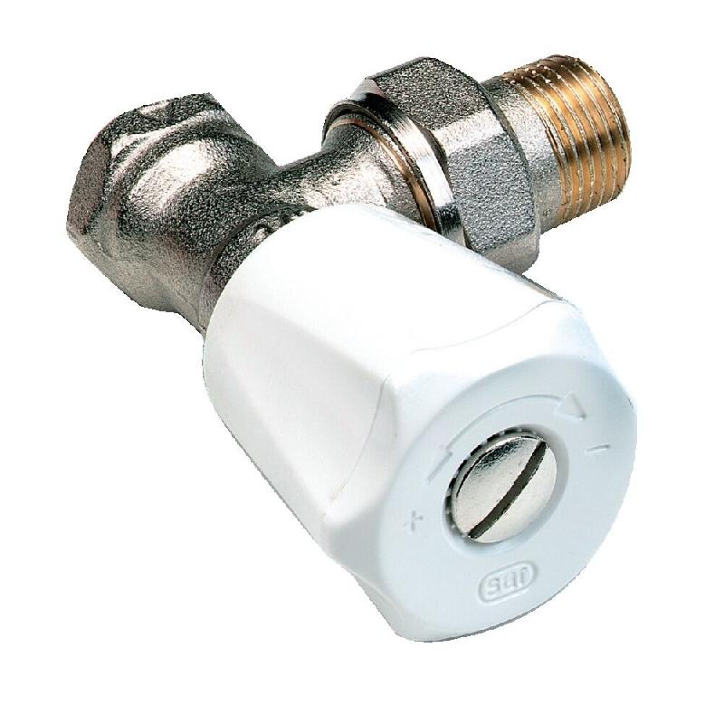 Robinet de radiateur eurosar équerre nickelé 3/4'' - COMAP - 418206 - 408412_0