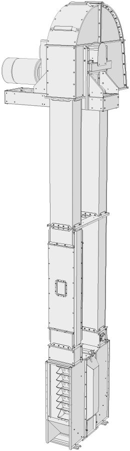 Seh 63/28-33 elévateurs à godets - skandia - disponble en 3 modèles 200, 250, 300_0