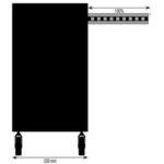 Servante d'atelier 7 tiroirs - 2 portes latérales - DRAKKAR - charge max 215 kg - dimensions 890 x 530 x 1022,5 mm_0