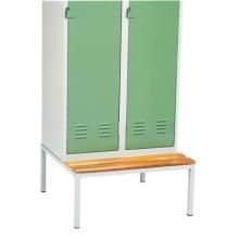 SOCLE BANCS DOUBLE FACE POUR ARMOIRE VESTIAIRE LARGEUR 800MM