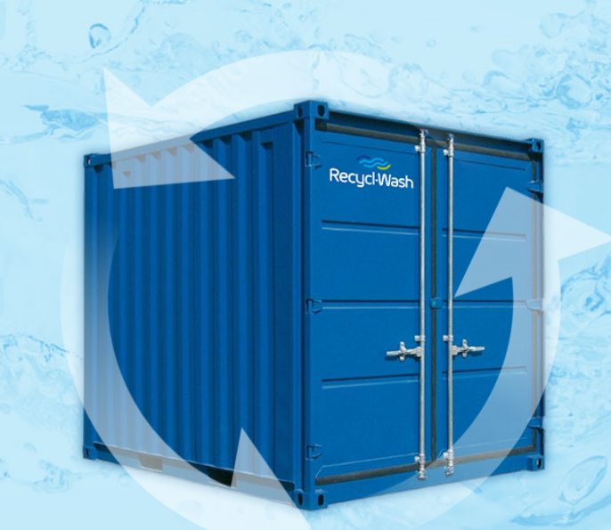 Solution de recyclage d'eaux de station de lavage économique et peu encombrant pour les petites installations - Recycl-Wash ECO_0
