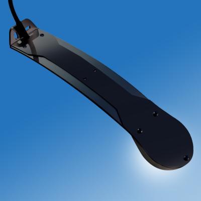 Spot LED EPURE laqué noir - Design extra fin - 800 lm - 12,6 W - Température 3000 K_0