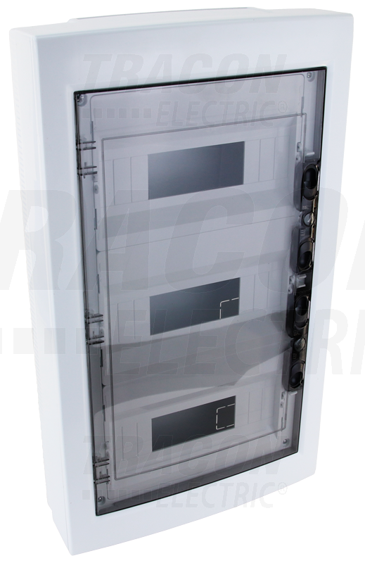 Tableau en saillie porte plate transparente 3x 12 modules 3×12 (36) modul, ip40, (h×w×d=570×330×100mm)_0