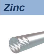 Tuyau cylindrique agrafé zinc réf 01tuyagzin018_0