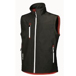 U-Power - Gilet de travail sans manches noir Stretch CLIMB Noir Taille S - S noir 8033546160015_0