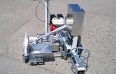 2K50 - Machine de marquage routier Hofmann - Largeurs de lignes standards de 10 à 50 cm - Moteur Honda 2,6 kW_0