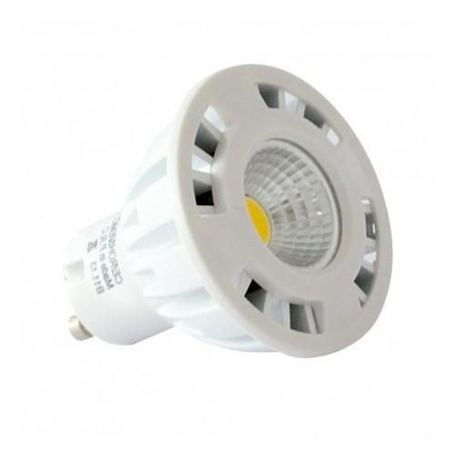 Ampoule led 5 watt culot gu10  cob 3000° dimmable blanc 80°  boi_0