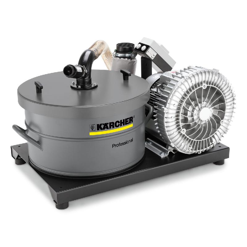 Aspirateur industriel IVR-B 50/30 - compact et puissant avec compresseur à canal latéral et filtre cartouche_0