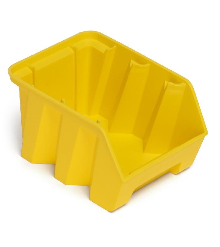 Bac DUETTO 3,8 litres plastique jaune_0