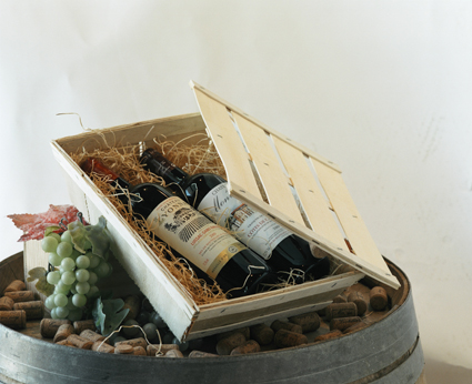 Coffret de vin - caisse en bois pour 1, 2 ou 3 bouteilles_0