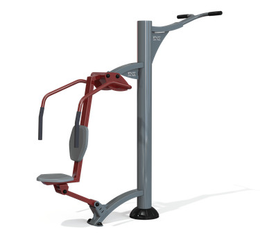 Duo dips quadriseat - M0325 - Appareil de fitness de plein air avec zone d'exercice de 8,53 m²_0