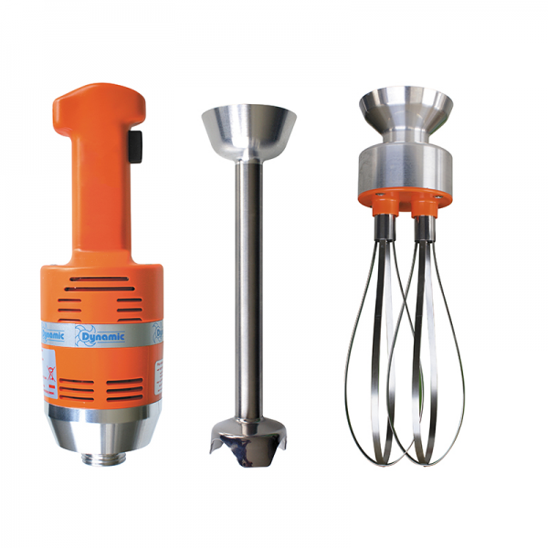 Fouet et mixeur plongeant professionnel Dynamic Combi 225 - inox, revêtement titane, 270 W_0