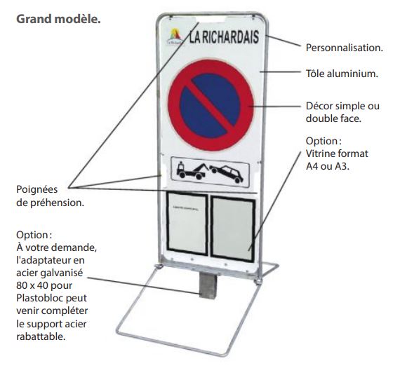 Panneau d'information chantier personnalisable - info chantier_0