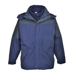 Portwest - Parka de travail bicolore AVIEMORE Bleu Marine Taille XL - XL bleu 5036108173716_0