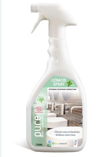 Lenacid spray menthe desinfectant detartrant  750ml - h132_0