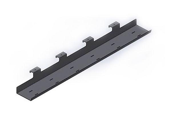 Goulotte horizontale pour bureaux - Vario / Lazar / Allio - acier - garantie 5 ans_0