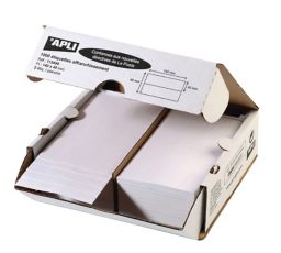 1000 étiquettes D'affranchissement PREMIUM SINGLES Pour Machine Pitney Bowes DM300, DM400c - Format 156x40 Mm