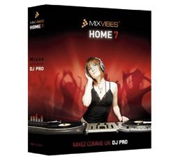 LOGICIEL DJ DE MIXAGE MIXVIBES HOME ÉDITION 7