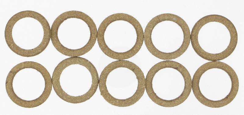 Lot de 10 joints plats en cuir COMAP - 15/21 mm - Résistants au gel pour l'eau_0