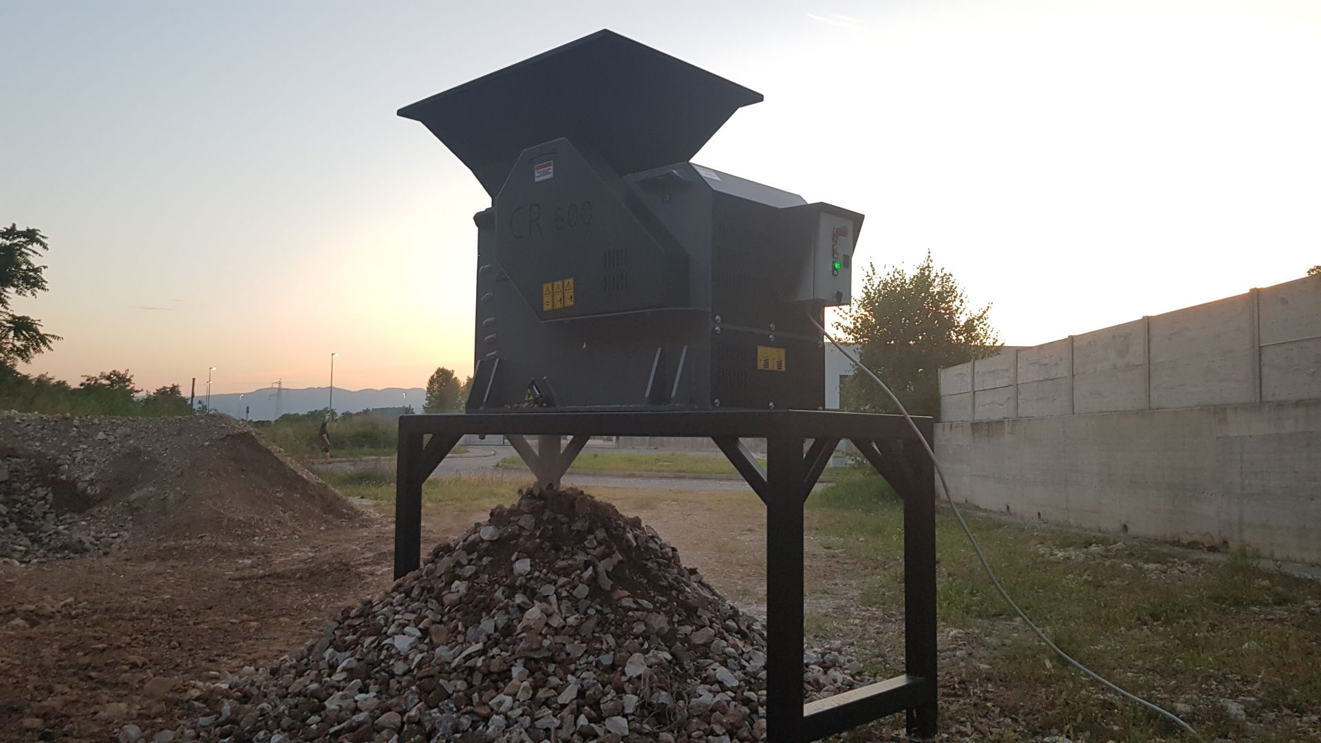 Mini concasseur à mâchoires pour BTP_0