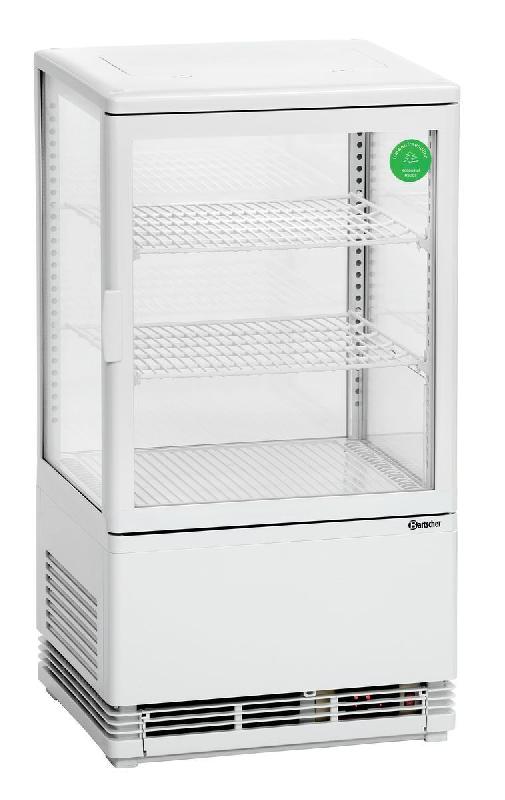 Mini vitrine réfrigérée 58L blanche - froid ventilé - dégivrage automatique - BARTSCHER_0