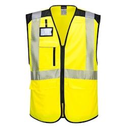 Portwest - Gilet de sécurité multipoches PW3 HV Orange / Noir Taille 3XL - XXXL orange 5036108347971_0