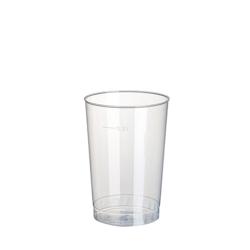 Starpak Gobelet réutilisable PP 0,2 l Ø 6,8 cm · 9,8 cm translucide (800 unités) PAPSTAR - transparent 16135_0