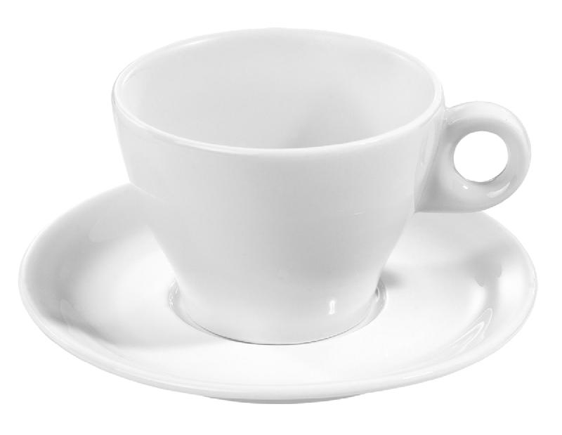 SOUS TASSE À DÉJEUNER ROND BLANC PORCELAINE Ø 16 CM BOURGES PILLIVUYT