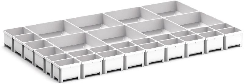 BACS RANGEMENT CUBIO EKK-8575 30 COMPARTIMENTS - BOTT - MANUTAN COLLECTIVITÉS