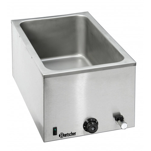 BAIN MARIE GN 1/1 PROFESSIONNEL AVEC VIDANGE BARTSCHER