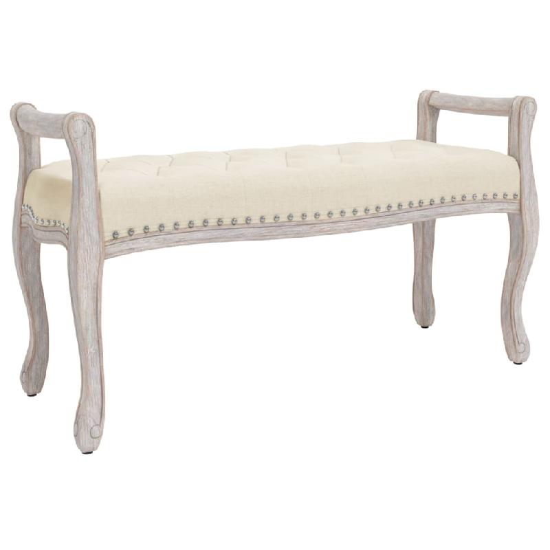 BANC BANQUETTE 110 X 45 X 60 CM LIN BEIGE 02_0010533_0