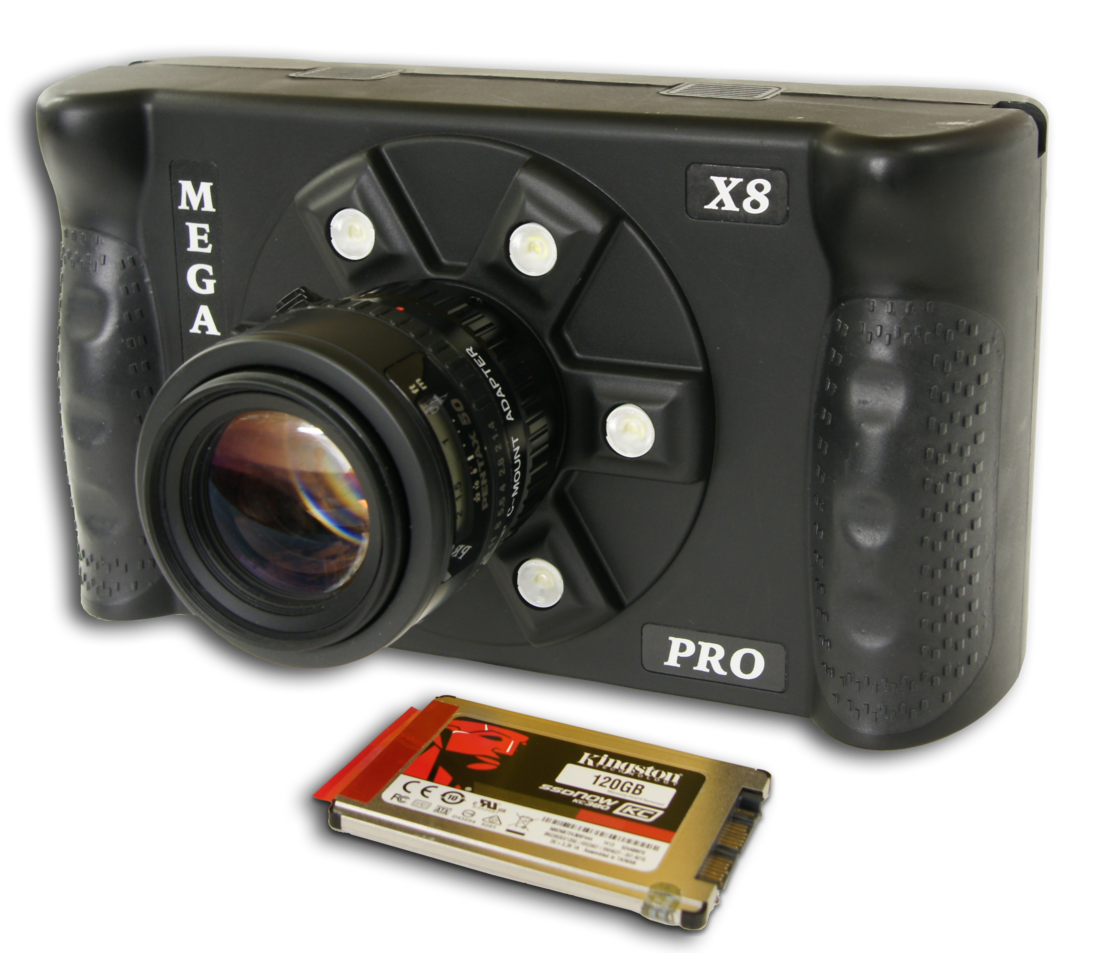Caméra portable à grande vitesse pour l'industriel pharmaceutique, agroalimentaire, l'exploitation minière, la biologie et le trouble shooting - gamme hhc x_0