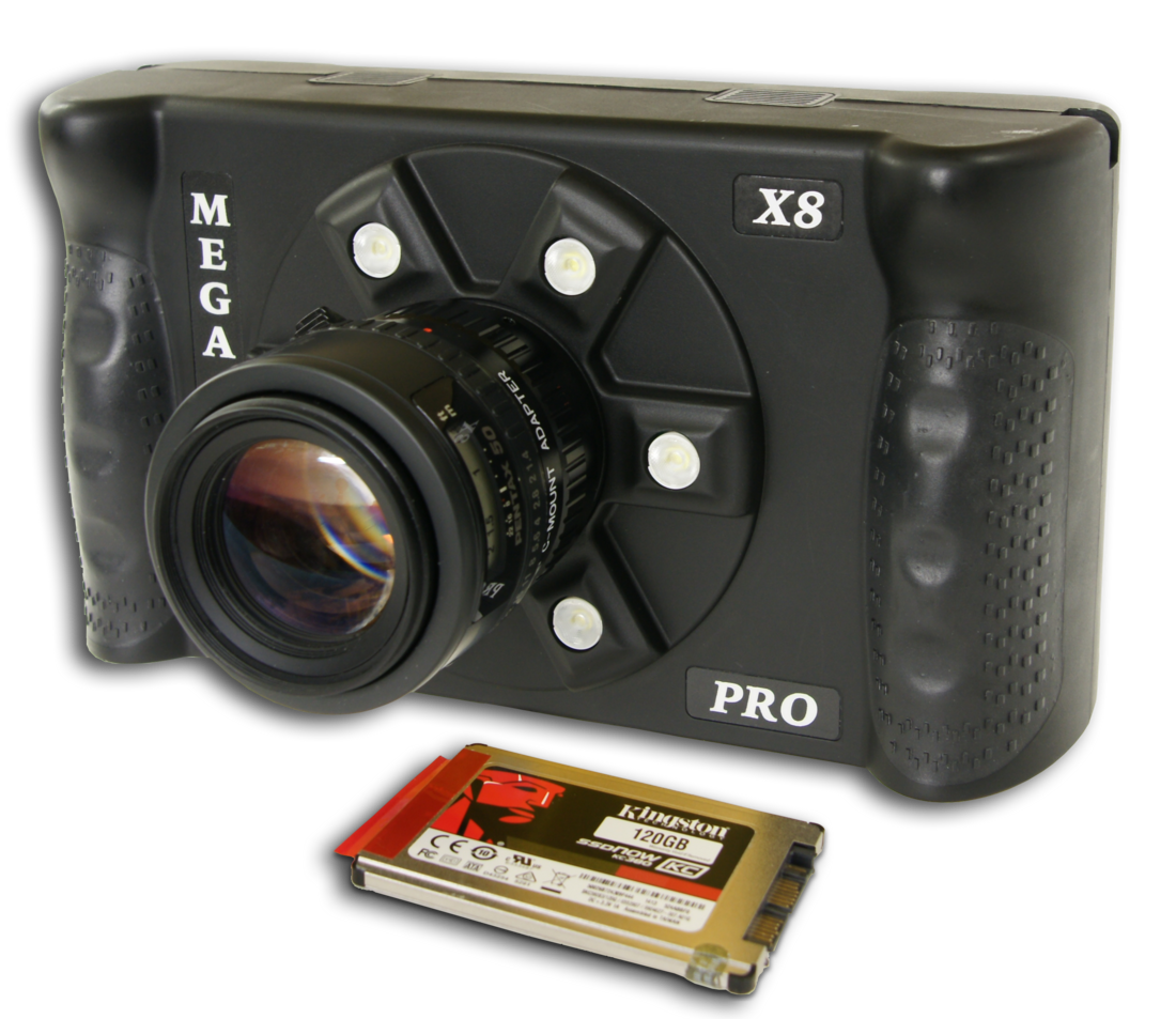 Caméra portable à grande vitesse - Gamme HHC X pour l'industrie pharmaceutique, agroalimentaire, biologie, exploitation minière et troubleshooting_0