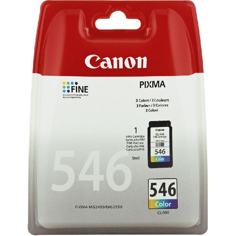 CARTOUCHE CANON CL-546 - COULEUR (CYAN, MAGENTA, JAUNE)