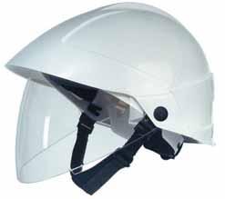Casque de chantier MO185BL - CATU avec écran facial intégré - blanc_0