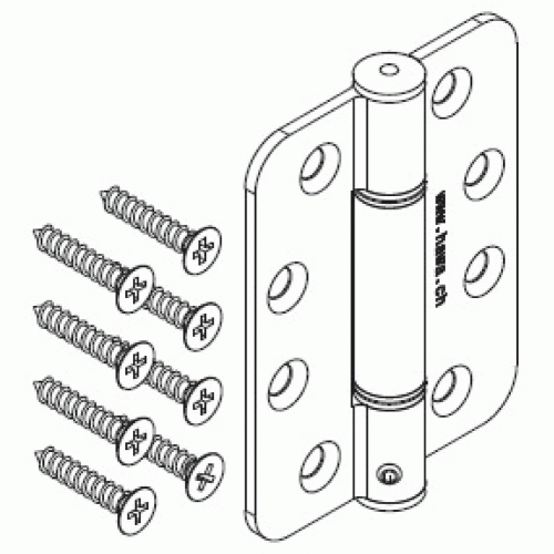 CHARNIÈRE POUR PORTE VARIOFOLD OU CENTERFOLD 80/H HAWA